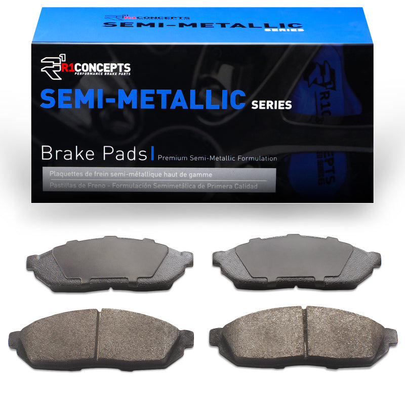 R1 80-83 Honda Civic Hatchback Front Semi Met Brake Pads
