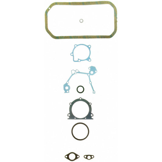 Fel-Pro Geo Storm CS 9685 engine conversion gasket set with multiple gaskets and seals for engine repair and replacement.