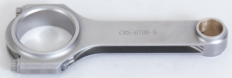 Eagle Big Block Chevy 4340 H-beam connecting rods with .990-inch pin diameter, 6.7-inch length, and ARP2000 bolts for 8-cylinder engines