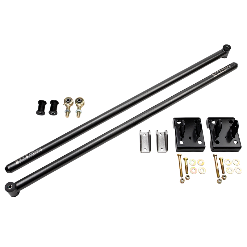 Wehrli 11-19 Chevy & GMC Duramax RCLB/CCSB/ECSB 60in. Traction Bar Kit - Bengal Silver