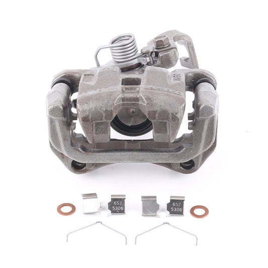 PowerStop rear right OE brake caliper with bracket for Mazda 6 (2003-2005), automotive part designed for effective braking performance.