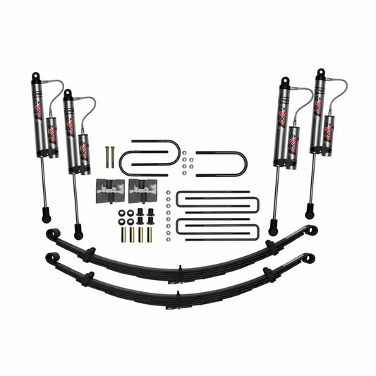 Skyjacker 6-inch lift kit for Dodge Ram 2500 and 3500 trucks, includes full suspension components and hardware.