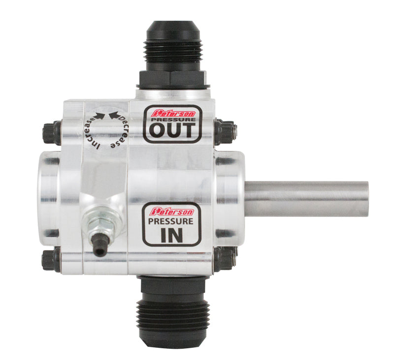Peterson Fluid Systems R4 1-Stage Oil Pump - Right Side Mount - Rear Drive - Reserve Rotation