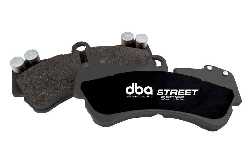 DBA OE front street series brake pads for Scion FR-S 13-24 with 292mm front rotor, showing brake pad set for vehicle braking performance