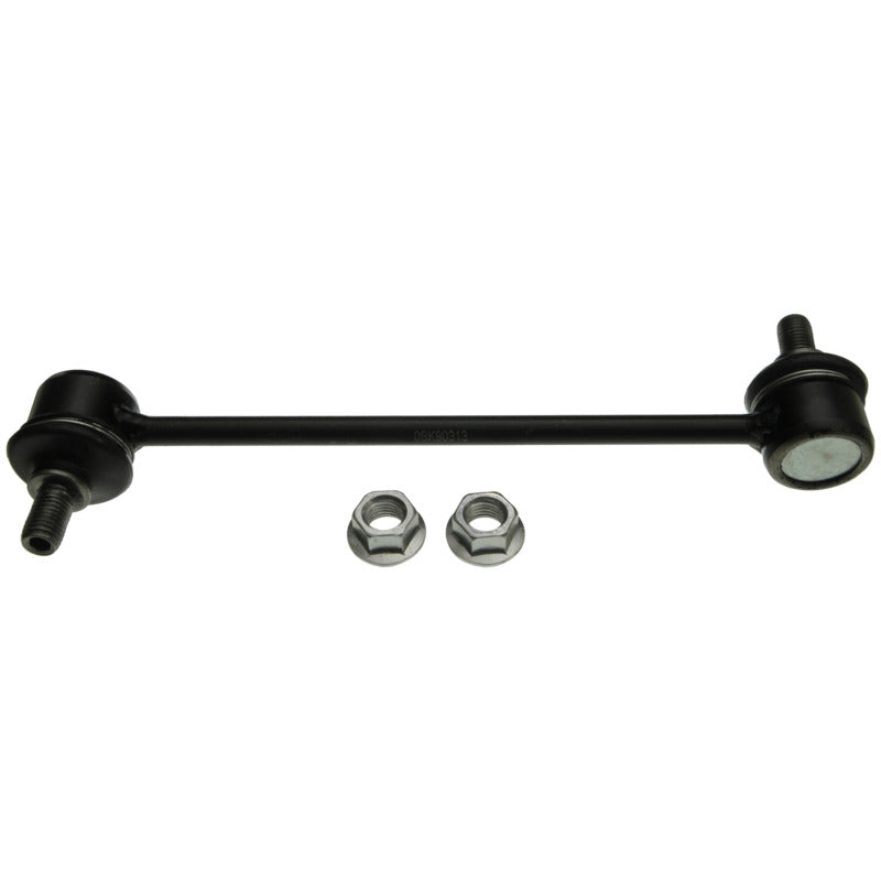 Moog Lexus RX300 1999-2003 rear sway bar endlinks kit showing close-up of sway bar link components on a vehicle suspension.