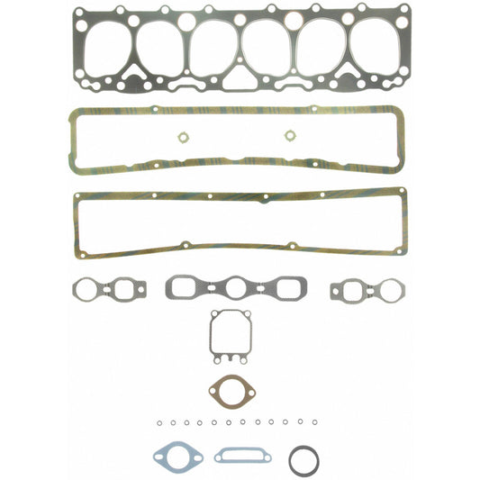 Fel-Pro HS 7539 B engine cylinder head gasket set showing multiple gaskets and sealing components for vehicle engine repair