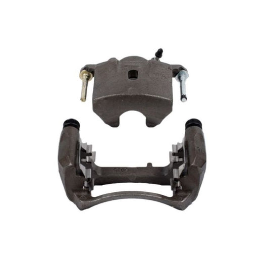 PowerStop OE front left brake caliper with bracket for Chevrolet HHR (2006-2011) in black, showing the caliper assembly.