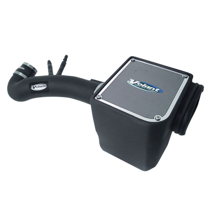 Volant 04-10 Infiniti QX56 and 04-15 Nissan Titan Armada 5.6L V8 Pro5 Cold Air Intake system with black plastic tubing