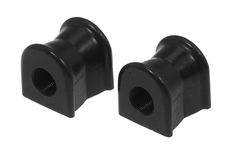 Prothane black 16mm sway bar bushings for Datsun 240Z, 260Z, 280Z front suspension, showing the rubber bushings in black.