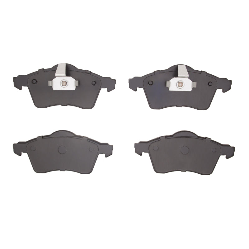 R1 Concepts Volkswagen Eurovan R1 96-99 front semi-metallic OE brake pads, shown with detailed surface and mounting features.