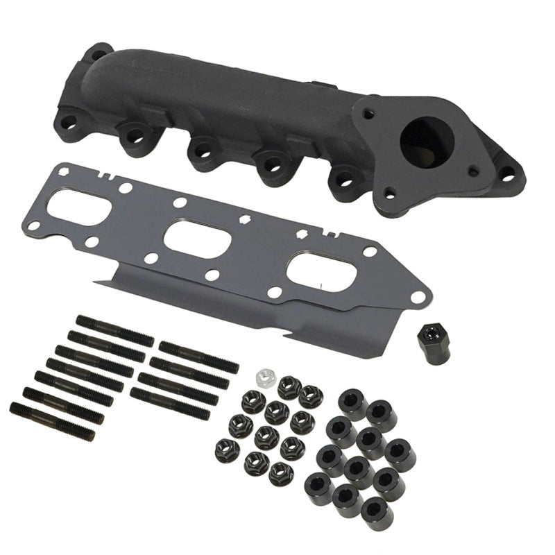 BD Diesel Ford F-150 3.5L Ecoboost driver side exhaust manifold header, durable automotive exhaust component.