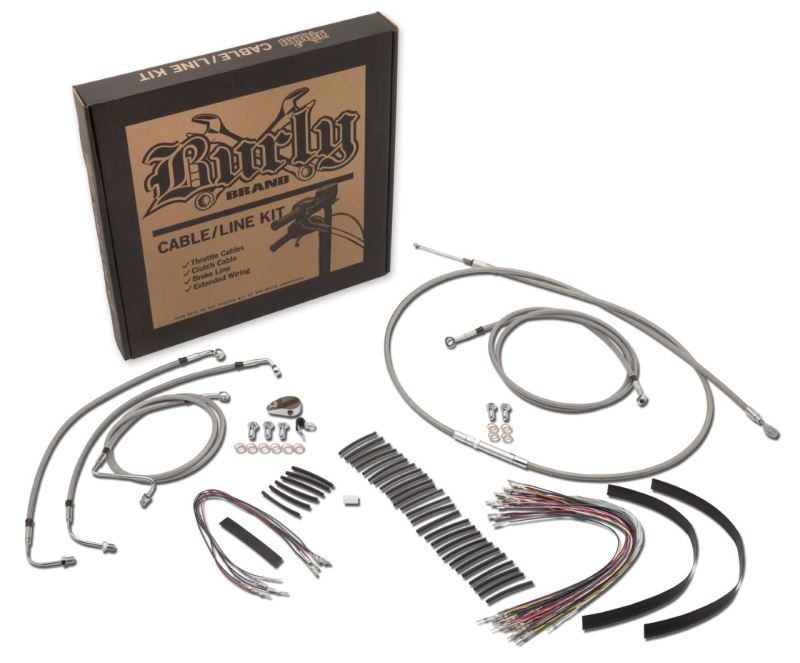 Burly Brand SS Control Kt 18in Gorilla Bar