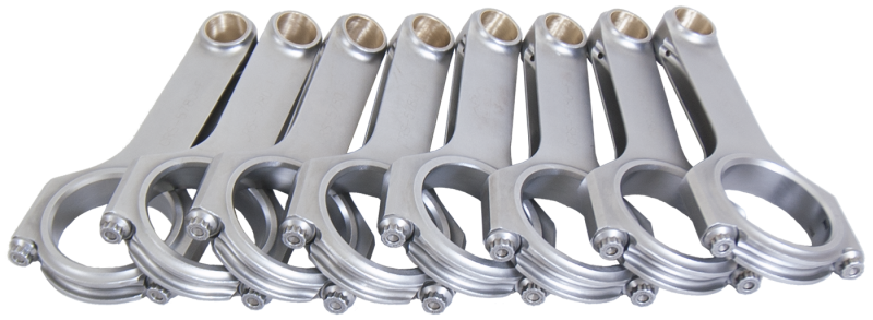 Eagle Ford 351 Cleveland H-Beam connecting rods with 7/16-inch ARP 8740 fasteners, set of 8, for 8-cylinder engines