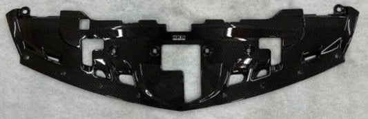 HKS carbon air cleaner inlet scoop for RZ34 Nissan, lightweight and aerodynamic snorkel for improved airflow and engine performance.