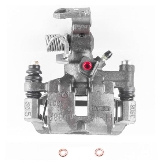 PowerStop rear left OE brake caliper and bracket for 2003-2005 Buick Park Avenue, automotive part with detailed components