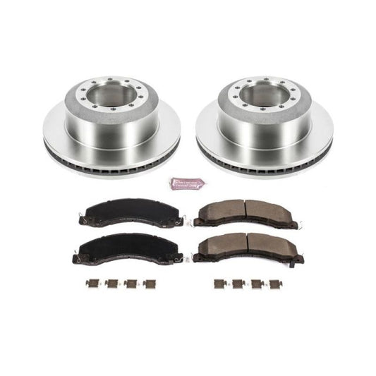 PowerStop OE brake rotors for Ram 5500 2011-2012 rear Autospecialty brake kit, high-quality automotive brake components