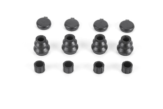 PowerStop hardware kit for GMC Sierra 3500 HD, includes pin boots and bushings, vehicle maintenance parts for suspension repair.