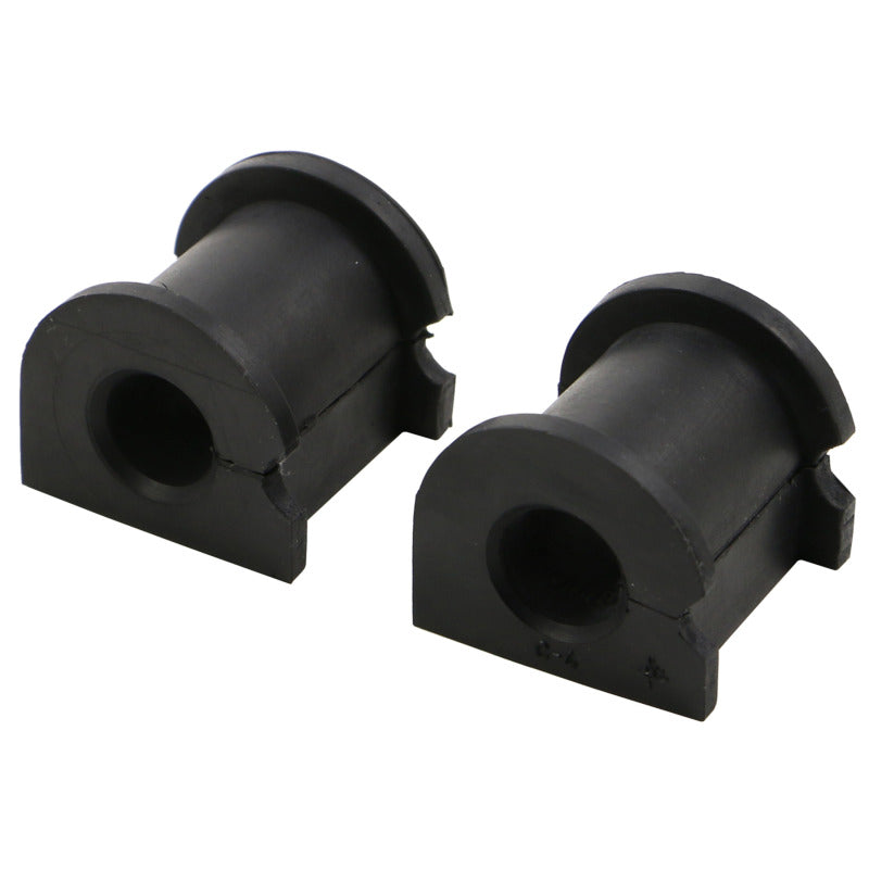 Moog rear to frame sway bar bushing for Ford Explorer 2002-2005, showing the rubber bushing with metal brackets.