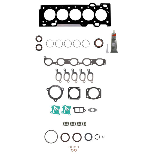 Fel-Pro Volvo XC90 HS 26639 PT PermaTorque engine cylinder head gasket set, showing multiple gaskets and components.