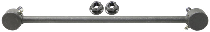 Moog Mini Cooper front sway bar endlink for 2014-2023 models, showing the metal sway bar link with attachment points.
