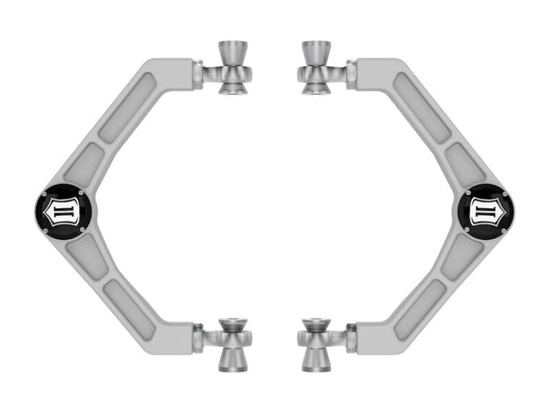 ICON GM 2500/3500 HD Billet UCA DJ PRO HD control arms for enhanced suspension and durability.