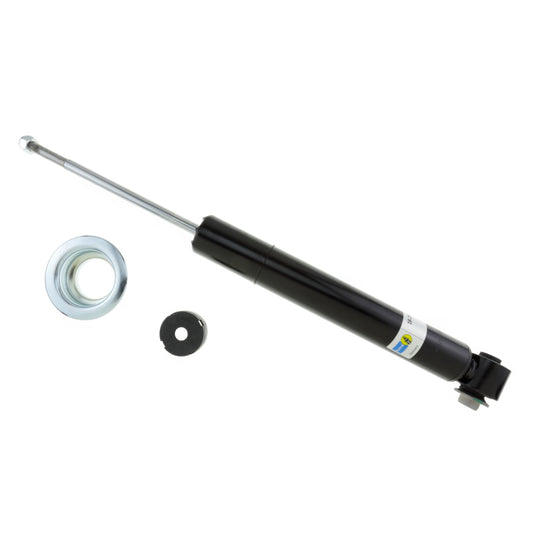 Bilstein B4 rear twin-tube shock absorber for BMW 525i, 530i, 535i, 550i models, showing the shock with mounting hardware.