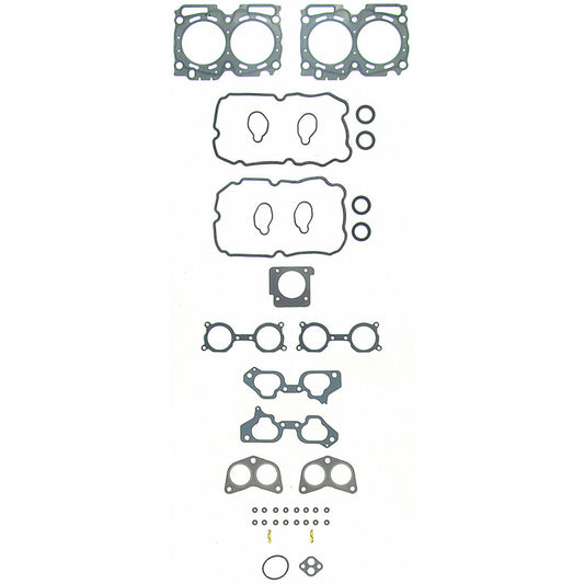 Fel-Pro Subaru Impreza HS 26259 PT PermaTorque engine cylinder head gasket set showing gaskets and sealing surfaces.