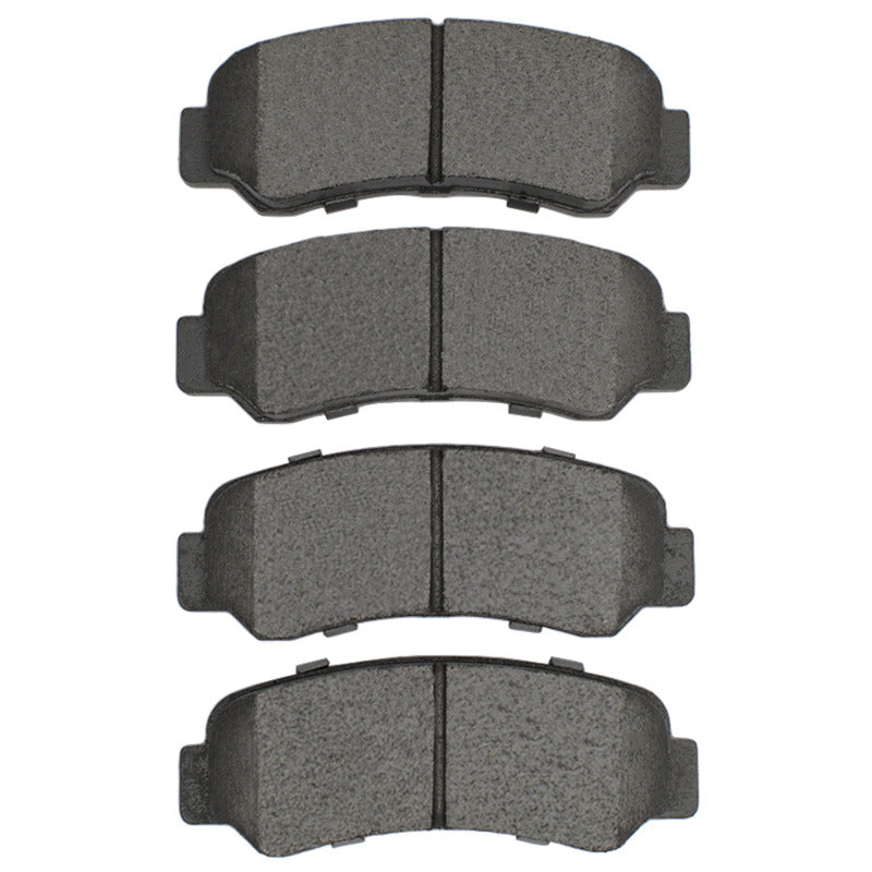 R1 76-80 Plymouth Arrow Rear Semi Met Brake Pads & Hardware Kit
