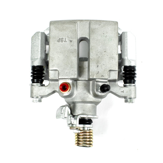 PowerStop OE rear right brake caliper with bracket for Buick Allure 2005-2009, automotive part with metallic finish