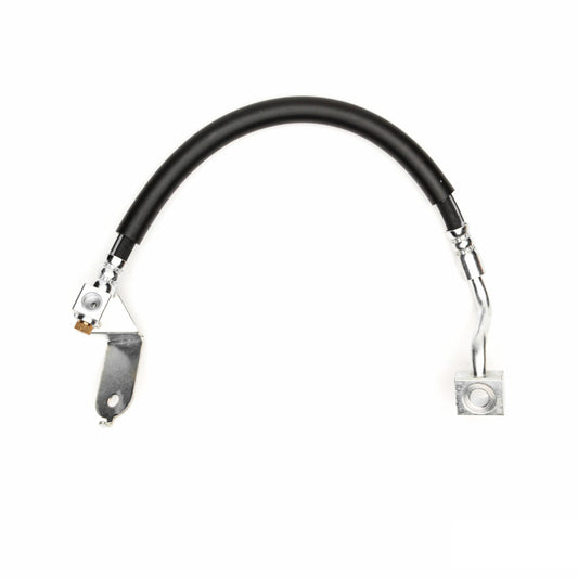 DFC brake line kit for Dodge Charger 2014-2019 rear right brake hose, showing flexible rubber brake line and fittings.