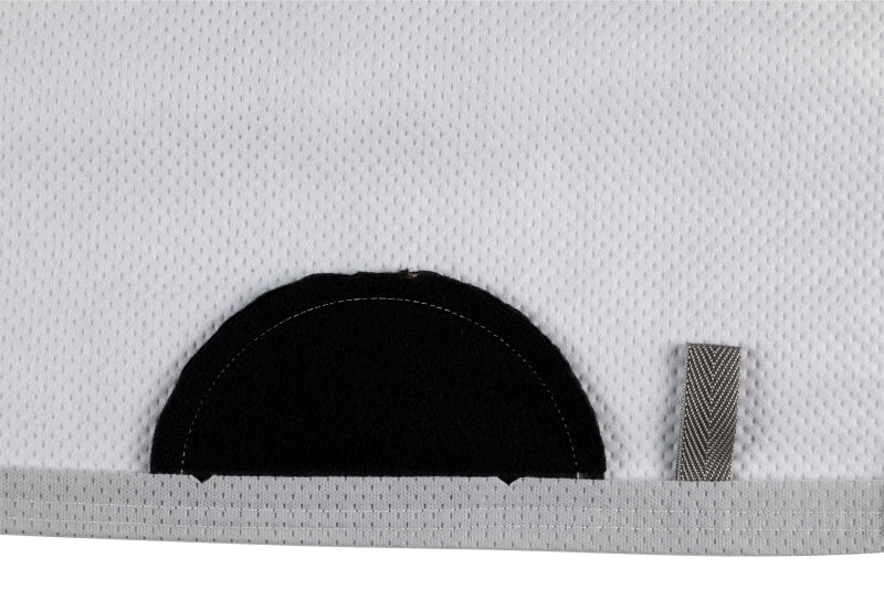 Covercraft custom gray car cover for 1995-1996 Chevrolet Caprice, 5-layer softback all-climate protection, fitted over the vehicle.