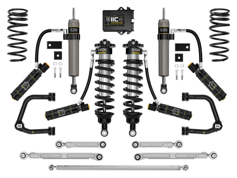ICON 23-24 Sequoia 3-4.25in Stage 3 3.0 Suspension System Tubular