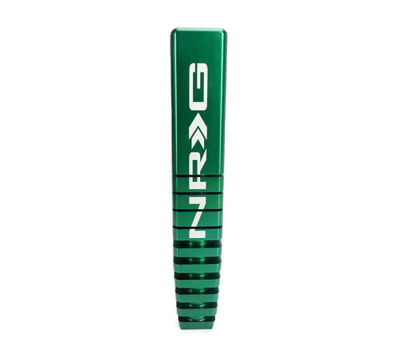NRG Shift Knob - 20 Year Anniversary Weighted Square Heat Sink Tall - Green