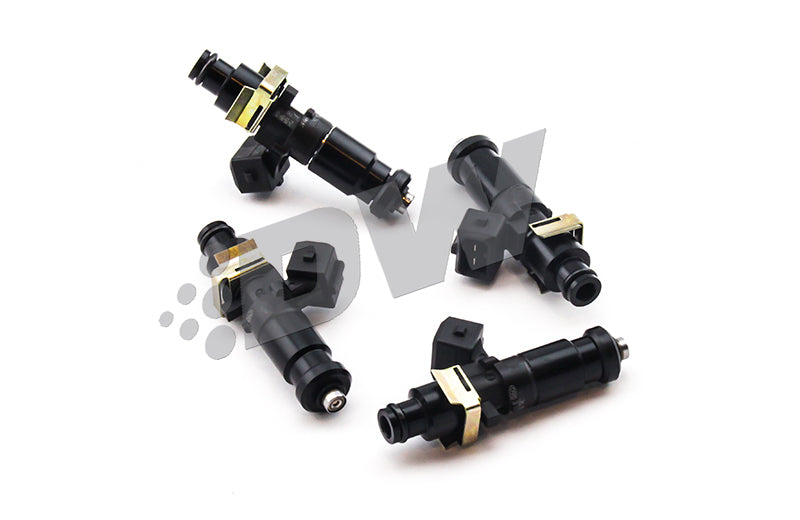 DeatschWerks Bosch EV14 1200cc fuel injector set for Lotus Elise and Exige, four high-performance injectors for 4-cylinder engines.