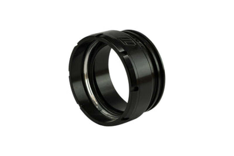 Turbosmart Turbo Adapter flange, 2.50-inch compressor outlet to straight Vibrant 2.50-inch, metal automotive turbo flange.