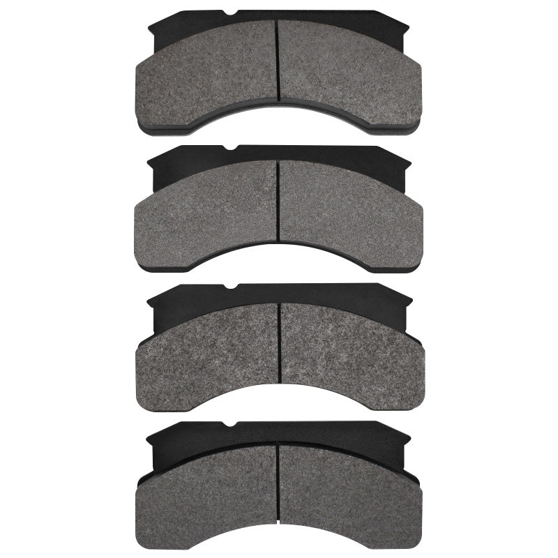 R1 83-99 Ford Lts800 Short Conventional Tandem Front Semi Met Brake Pads