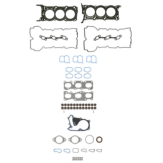 Fel-Pro Kia Sorento HS 26663 PT PermaTorque engine cylinder head gasket set showing multiple gaskets and sealing components.