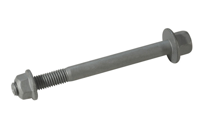 SPC Performance Audi pinch bolt kit showing a set of durable bolts with threading and black finish for secure suspension mounting.