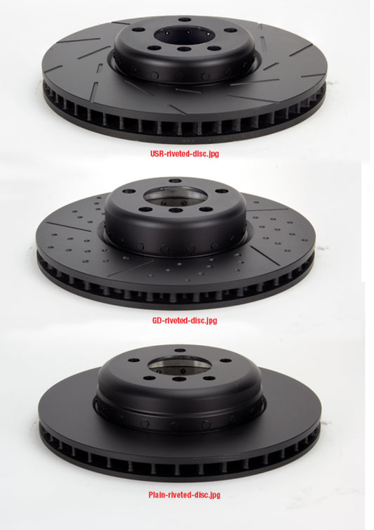 EBC blackdash sport slotted front brake rotors for BMW 528i/528 xDrive F10 models, high-performance automotive brake components