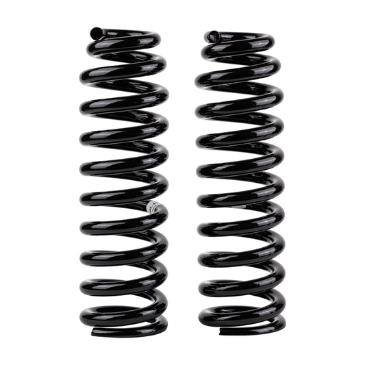 Old Man Emu front coilover spring for Toyota Tundra 2007 with bar, heavy-duty coil spring for improved off-road performance.