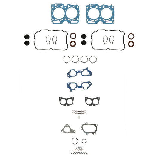 Fel-Pro Subaru Impreza head gasket set with PermaTorque cylinder head gaskets, featuring engine sealing components.