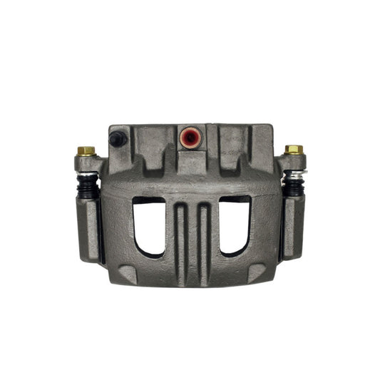PowerStop front left OE brake caliper with bracket for 2003 Ford Explorer Sport, showing the metallic caliper and mounting components.
