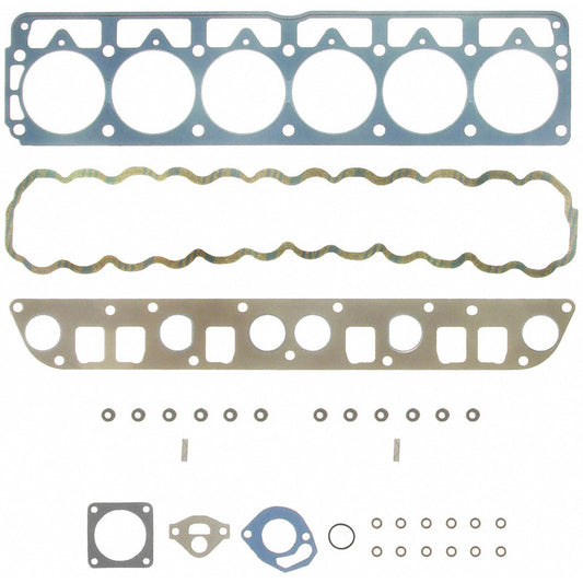 Fel-Pro Jeep Wrangler engine cylinder head gasket set, PermaTorque HS 9076 PT-1 head gaskets, with metal and rubber components visible
