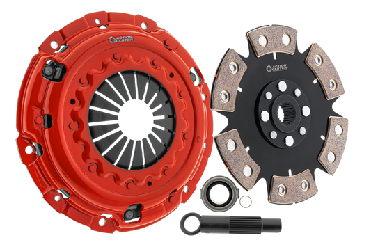 Action Clutch Stage 4 clutch kit for 2000-2012 Subaru Outback 2.5L AWD, includes pressure plate, disc, and flywheel components
