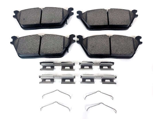 Baer Brakes performance rear brake pads for Ram 1500 2019-2023, featuring the Claw design for enhanced stopping power.