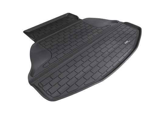 Black 3D MAXpider Kagu cargo liner for 2013-2017 Honda Accord, durable rubber floor mat with custom fit and textured surface.