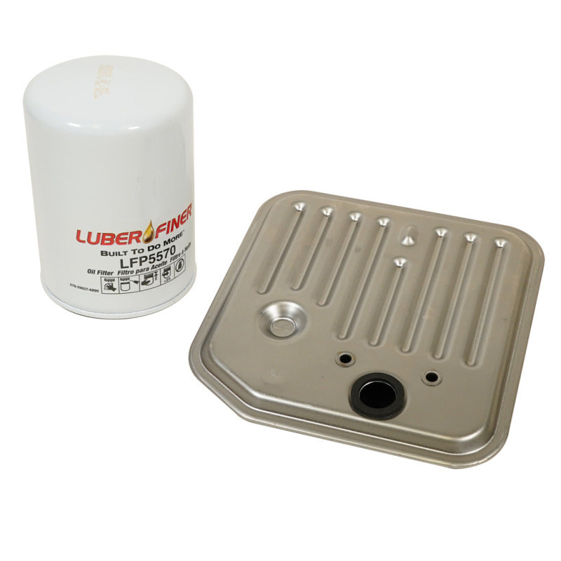 BD Diesel transmission filter service kit for 98-07 Dodge 47RE/48RE trucks, includes internal transmission components.