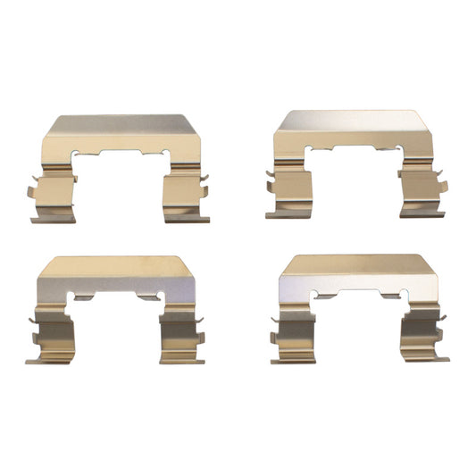 DFC brake hardware kit for Cadillac STS 2008-2014, front premium replacement hardware with detailed components visible