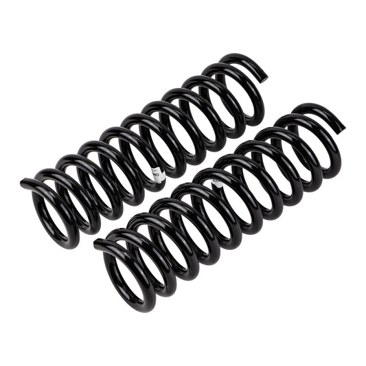Old Man Emu front coilover coil spring for Jeep KJ HD, durable suspension component for off-road and on-road driving.
