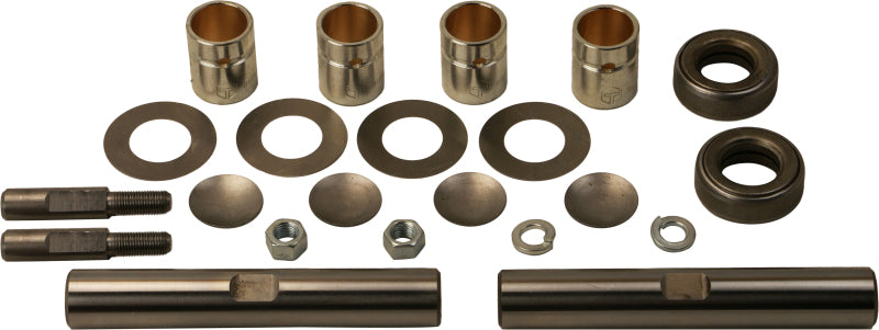 Moog Chevrolet AK King Pin Set bushing kit for 1941 Chevrolet truck, showing the bushings and hardware parts.